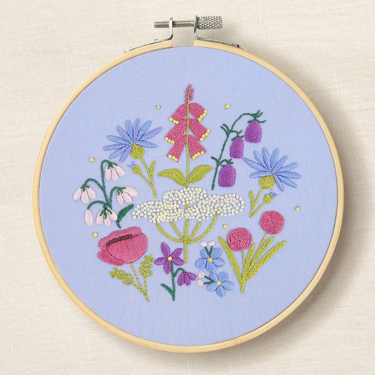 Kit broderie - Jardin anglais