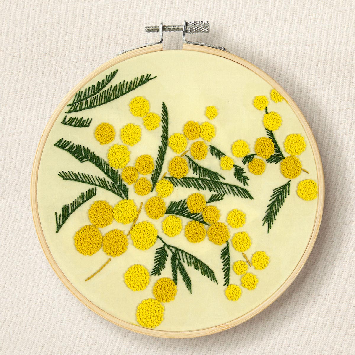 Embroidery kit - Mimosas