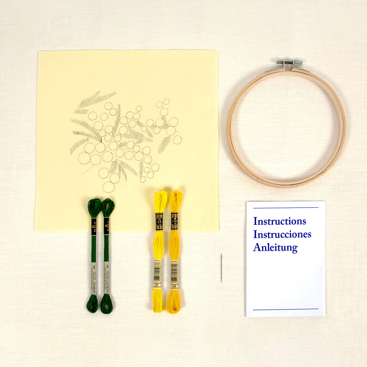 Embroidery kit - Mimosas