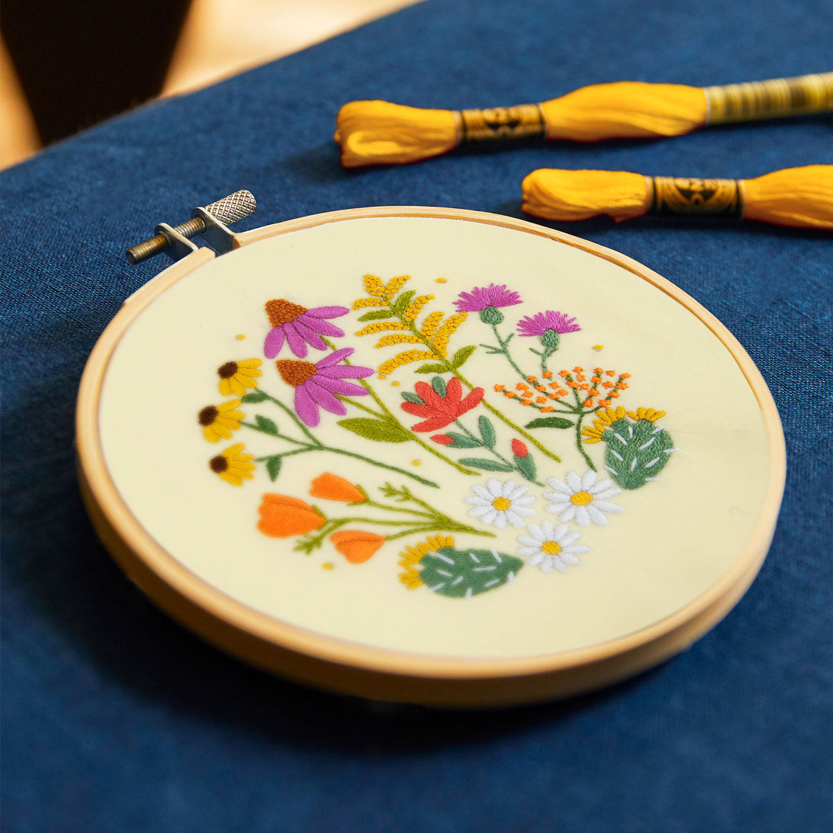 Kit broderie - Jardin méditerranéen