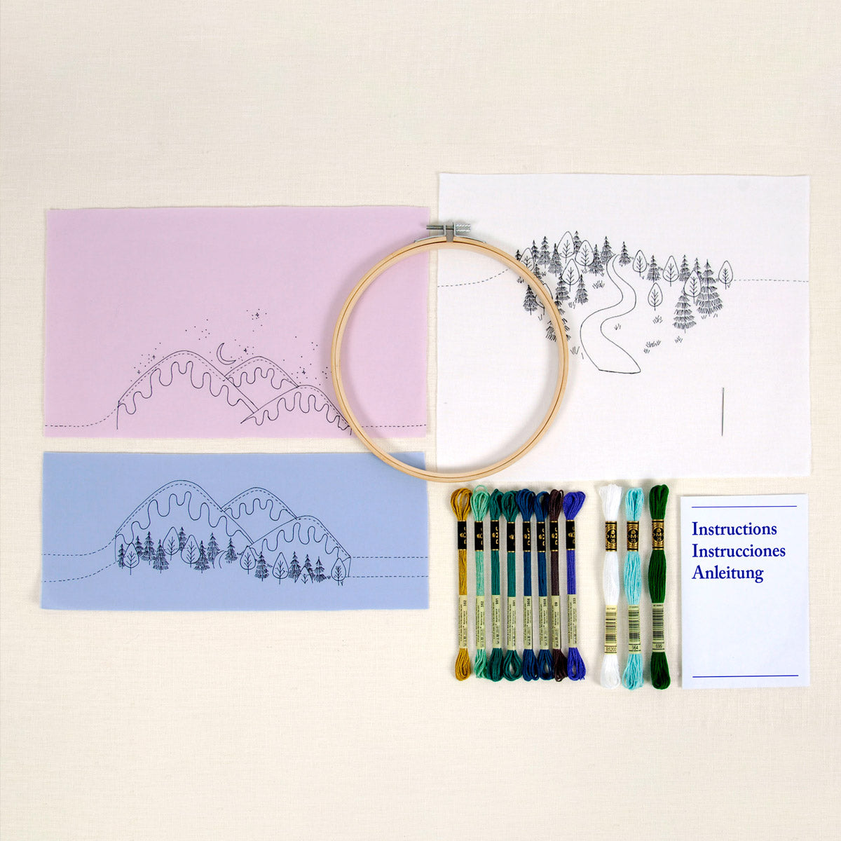 Stickkit - Winterlandschaft