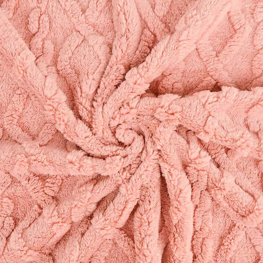 Berber fur fabric - Rose