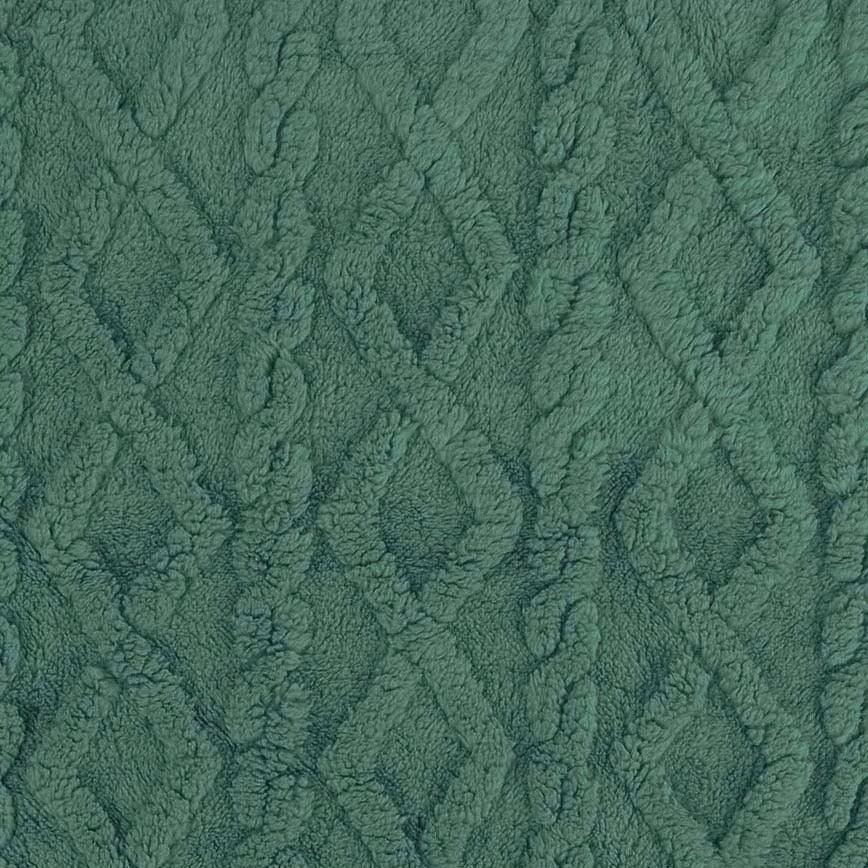 Berber fur fabric - Green