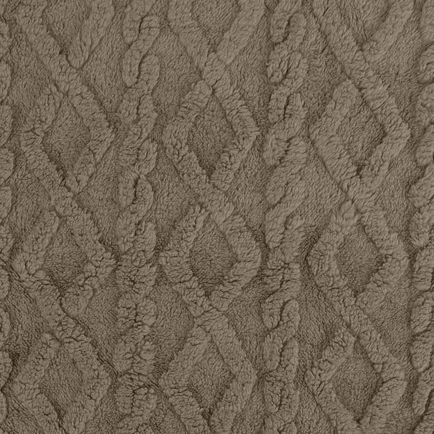 Berber fur fabric - Taupe