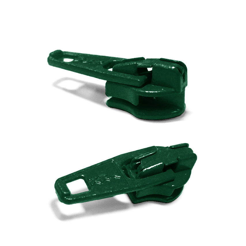 3 mm ykk nylon closure cursor - Green