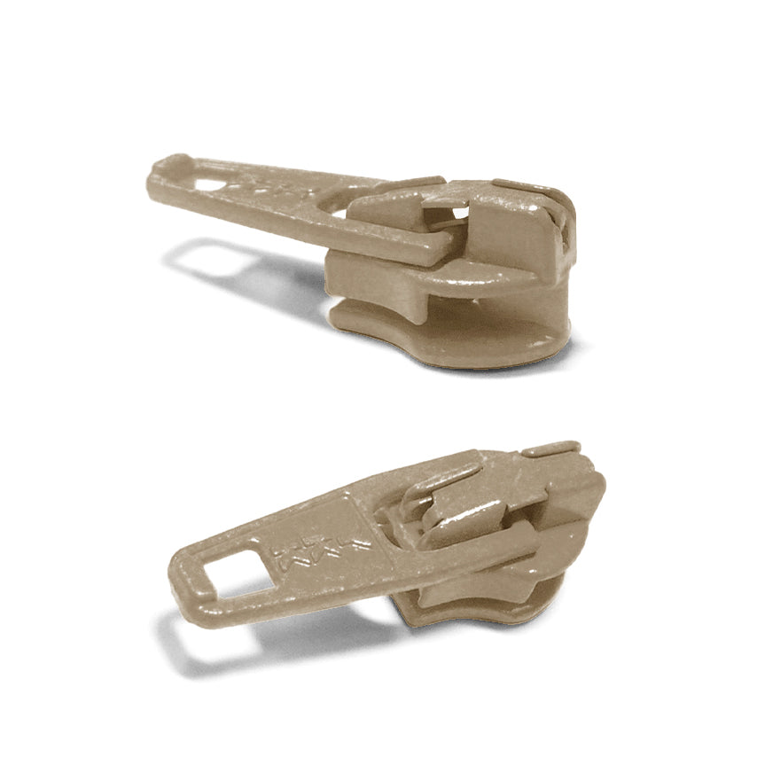 3 mm ykk nylon closure cursor - beige