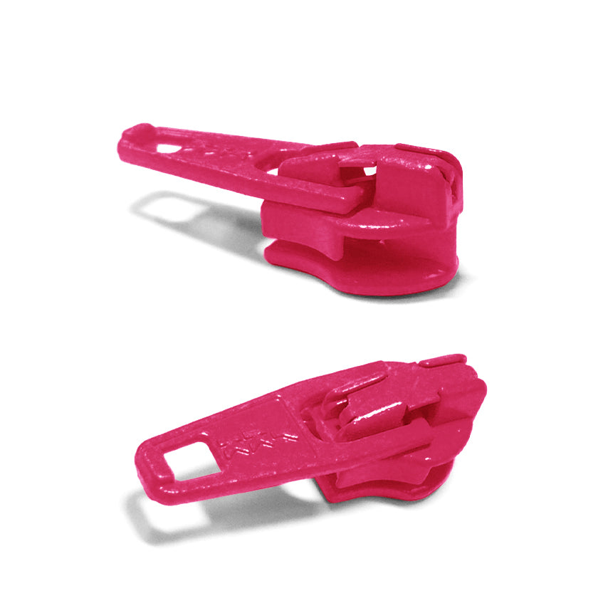 Curseur pour fermeture nylon 3 mm YKK - Fuchsia