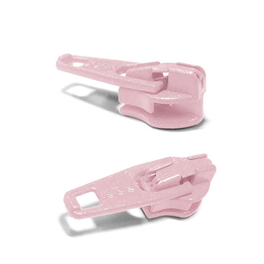 3 mm ykk nylon closure cursor - pink