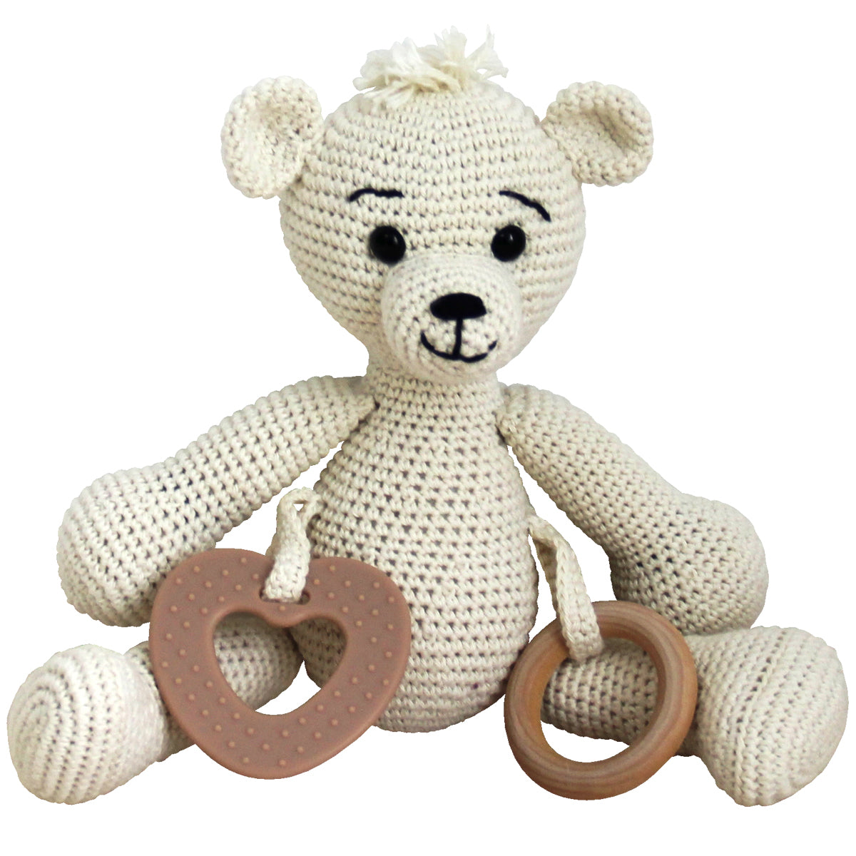 Kit crochet - Teddy sensoriel - Écru