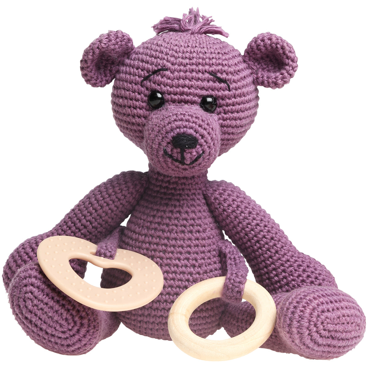 Kit crochet - Teddy sensoriel - Violet