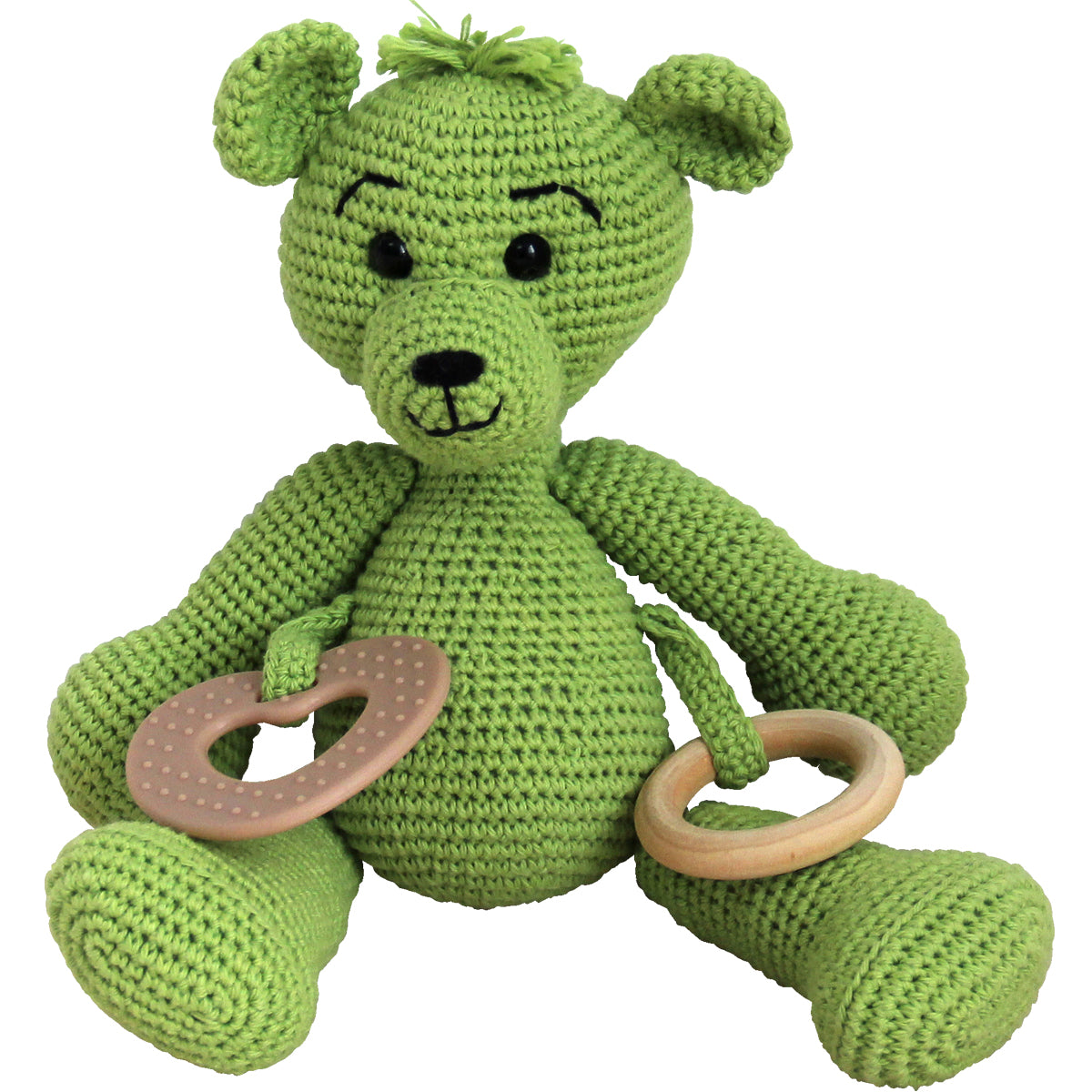 Kit crochet - Teddy sensoriel - Vert