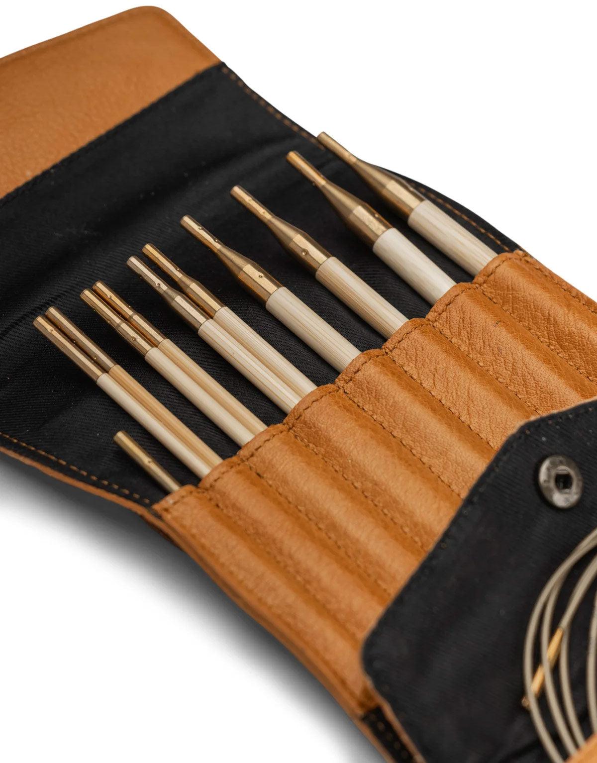 Muud Civ interchangeable needles case - Whiskey