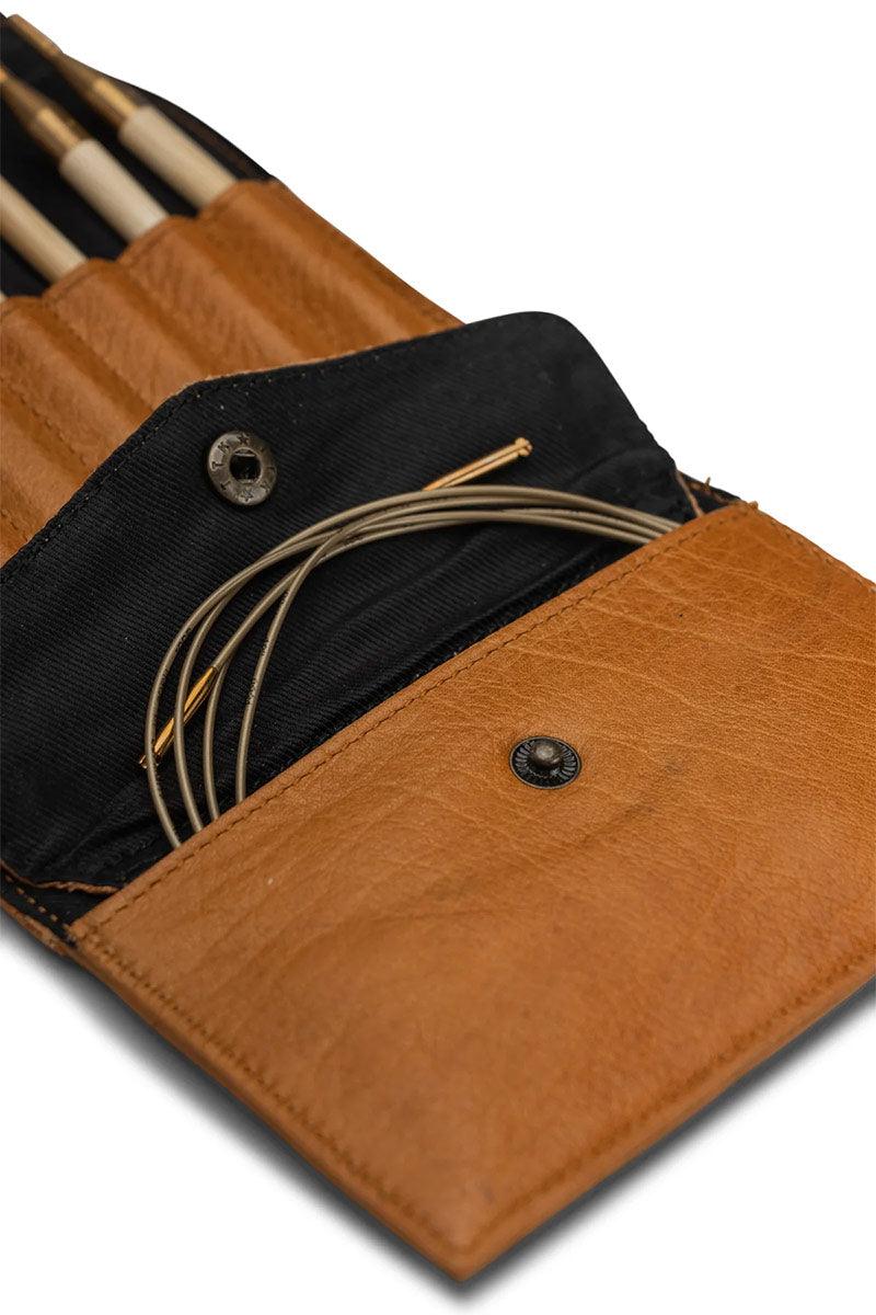 Muud Civ interchangeable needles case - Whiskey