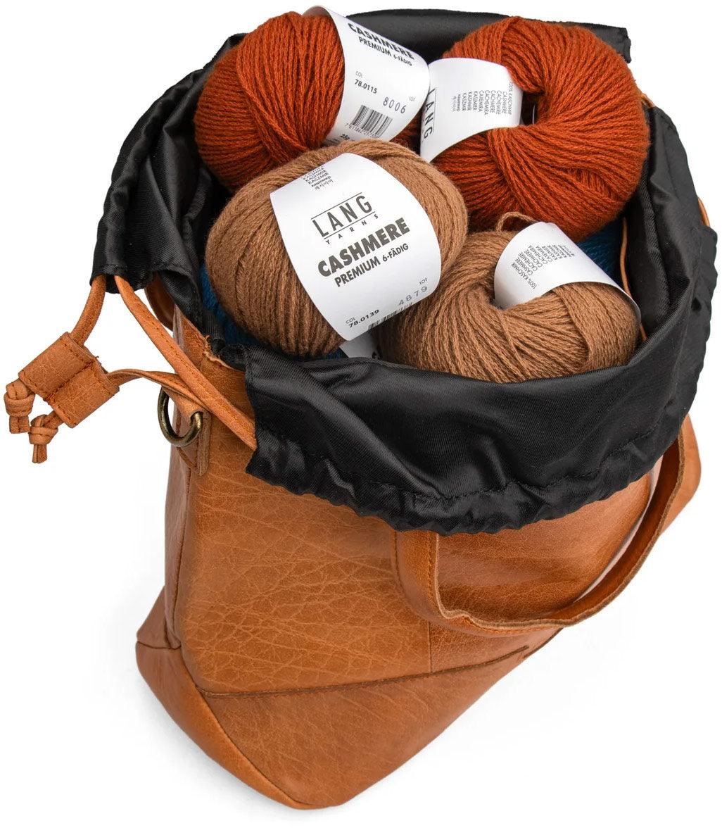 Tasche für Muud Lofoten Strickprojekte - Whisky