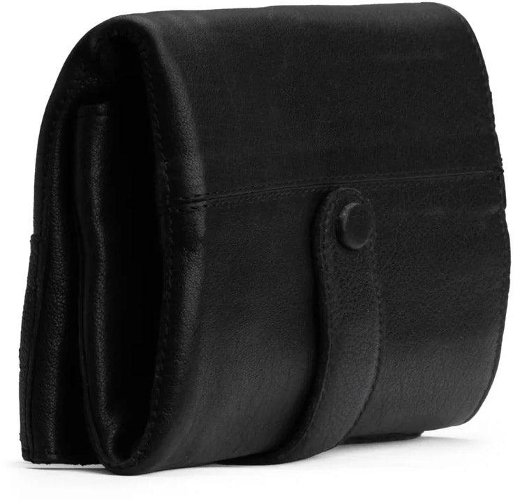 Leather storage case for Muud Stockholm circular needles - Black