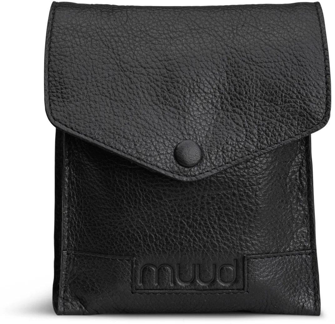 Etui de rangement en cuir pour aiguilles interchangeables Muud Betina - Noir