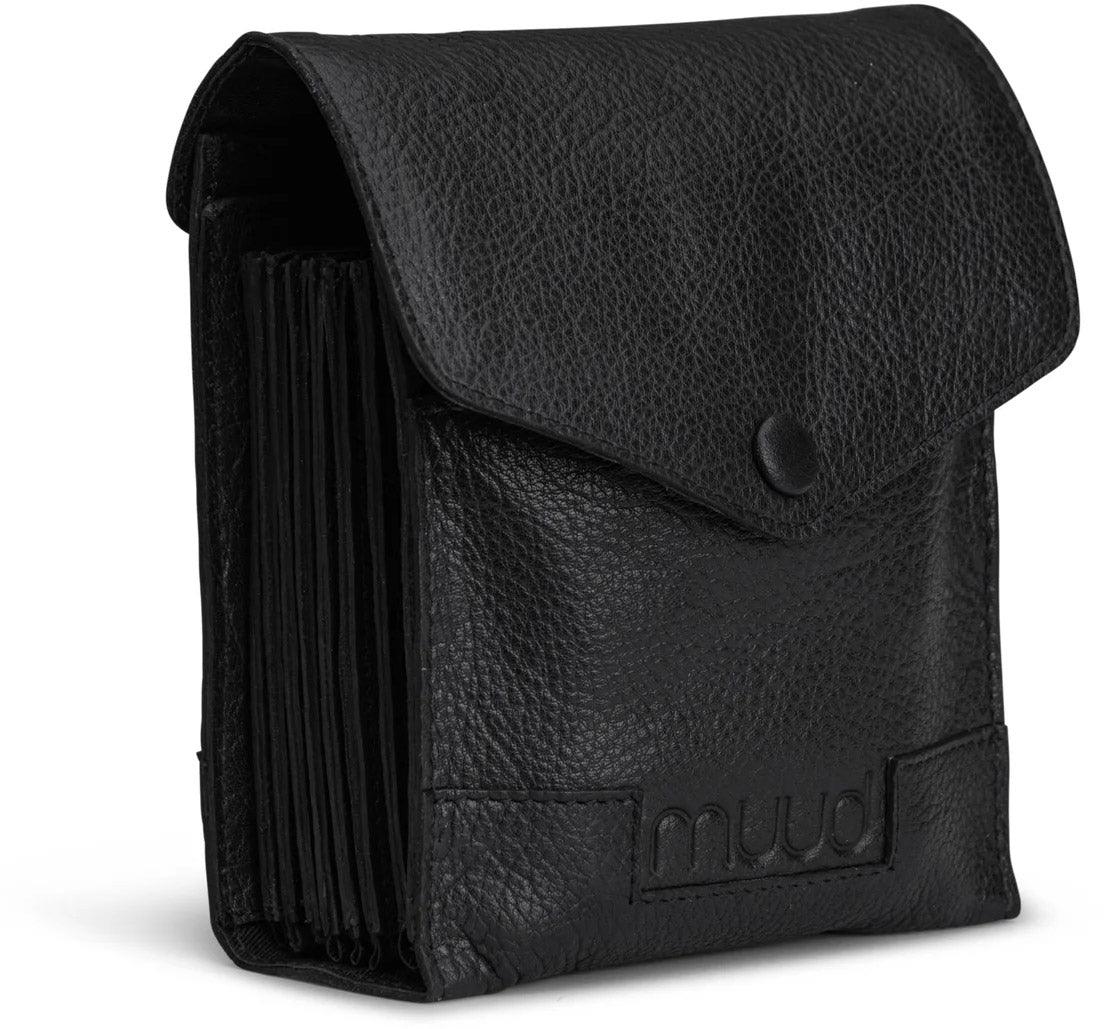 Etui de rangement en cuir pour aiguilles interchangeables Muud Betina - Noir