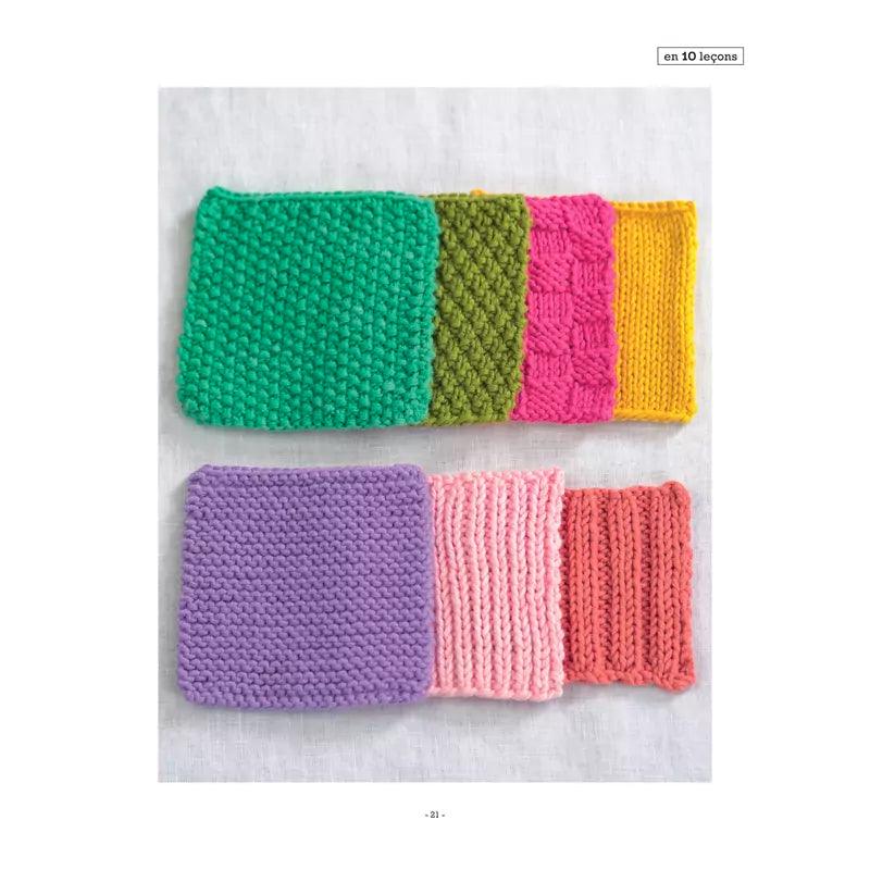 Book Learn knitting in 10 lessons