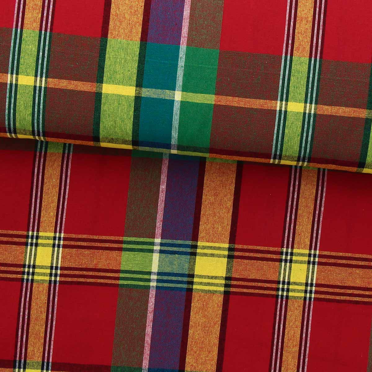 Madras - Sainte -Anne cotton fabric