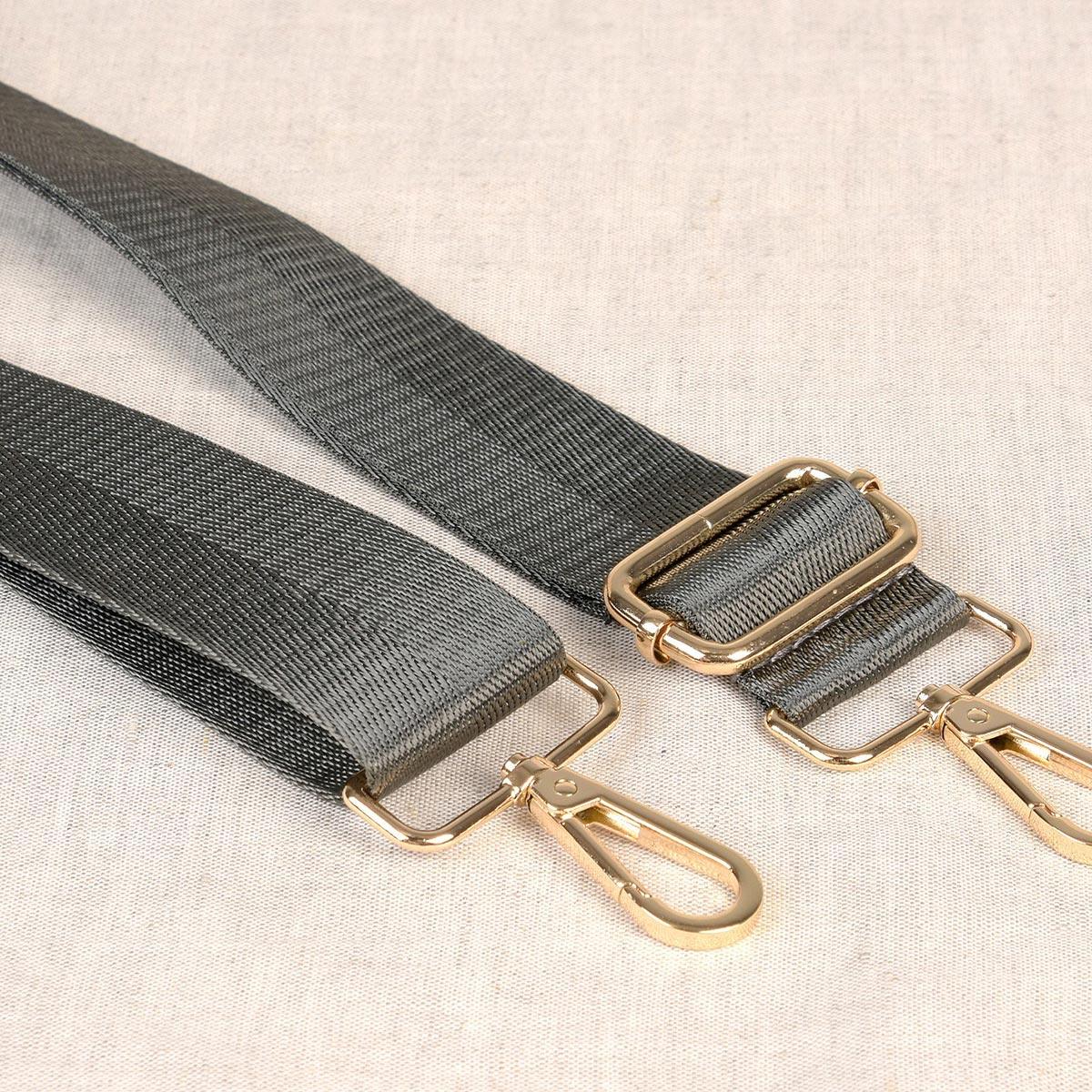 Bag strap with carabiners - Gray