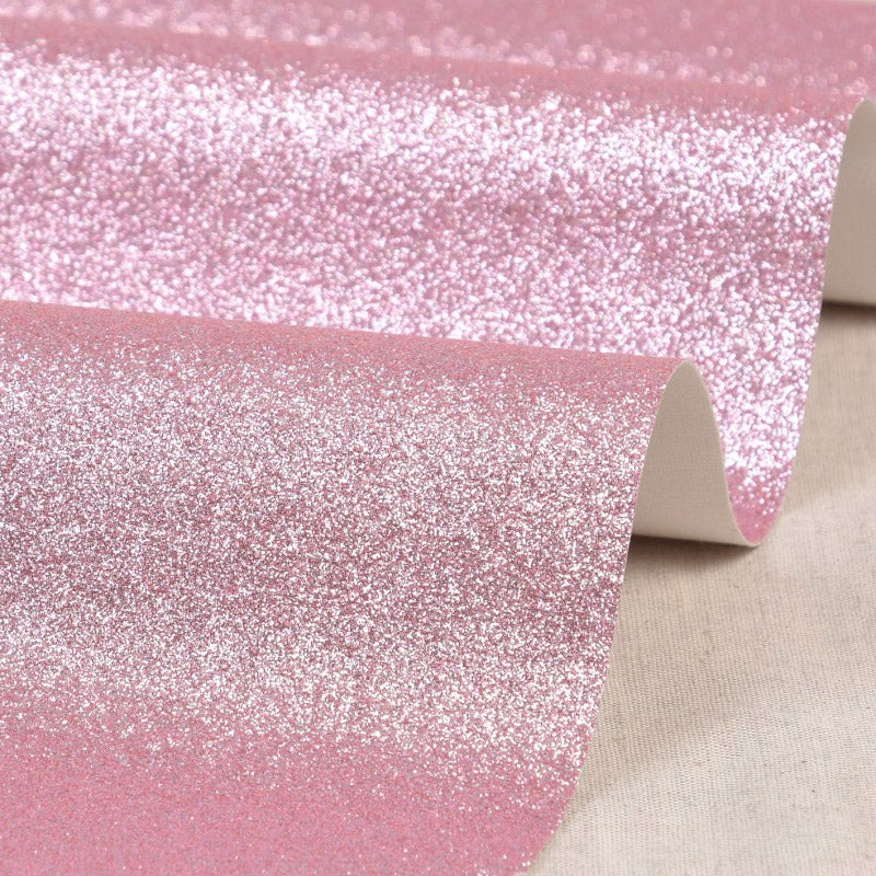 Glitter coupon 50 x 70 cm - pink