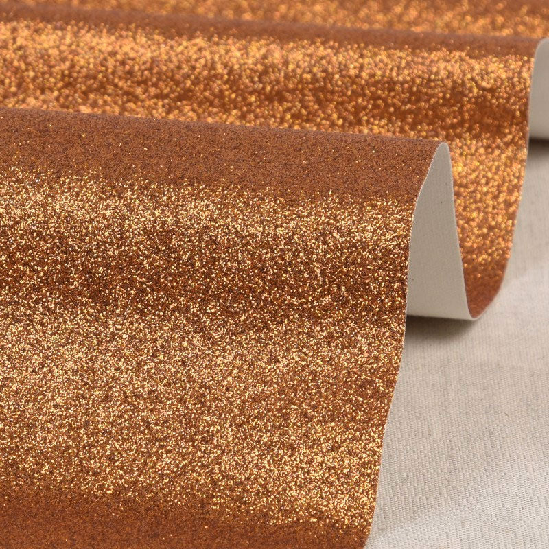 Coupon glitter 50 x 70 cm - Orange