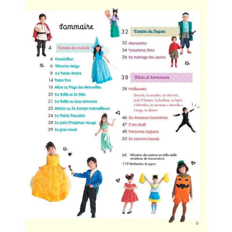 Book 60 children's costumes to sew