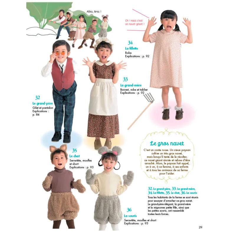 Book 60 children's costumes to sew