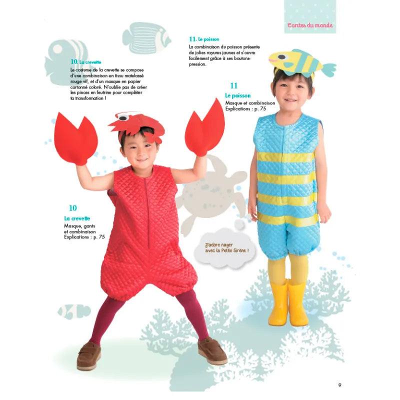 Book 60 children's costumes to sew