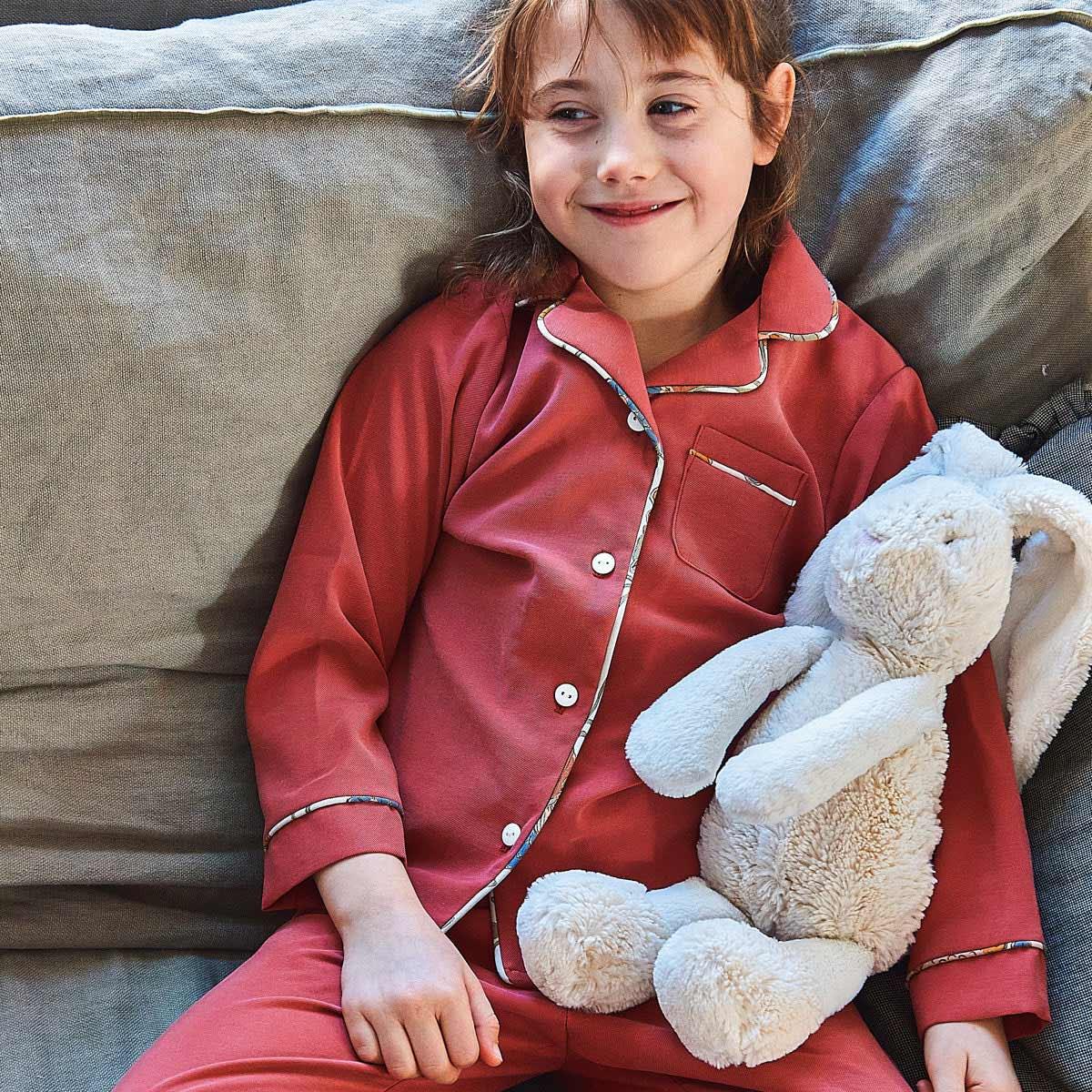 Kündige Kinder - Ikatee Pyjamas Muster