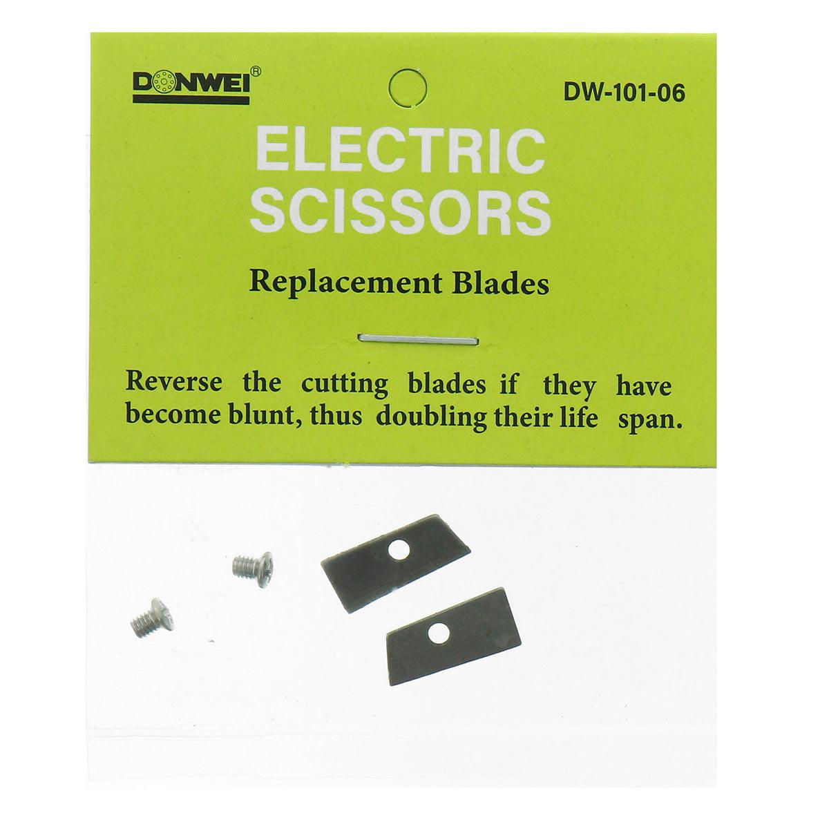 Electric scissors spare blades