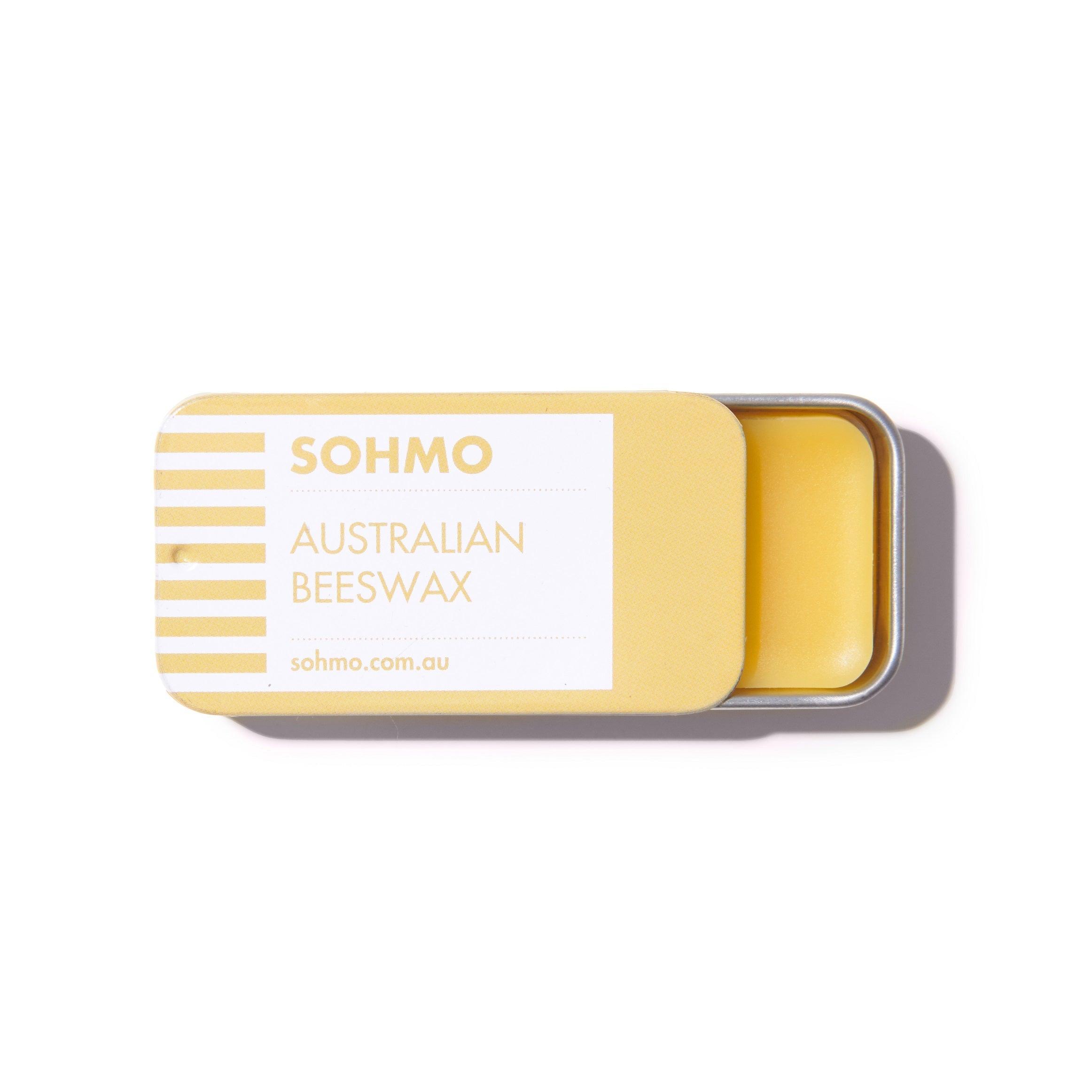 Boite de cire d´abeille pure australienne Sohmo