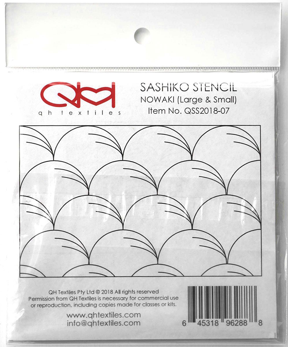 Set de 2 gabarits pour sashiko stencil - Nowaki