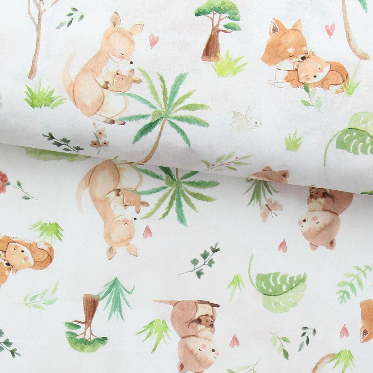 Cotton poplin fabric - Noosa