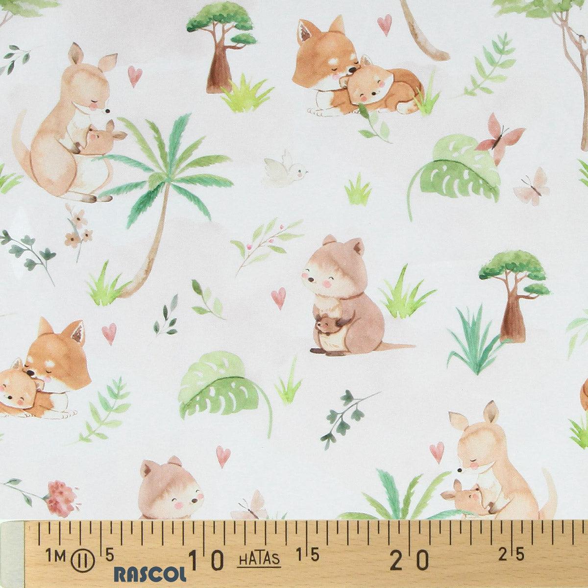 Cotton poplin fabric - Noosa