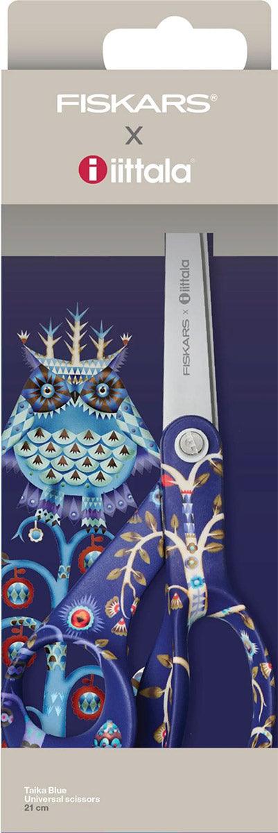 Ciseaux Fiskars X Iittala Taika bleu 21 cm