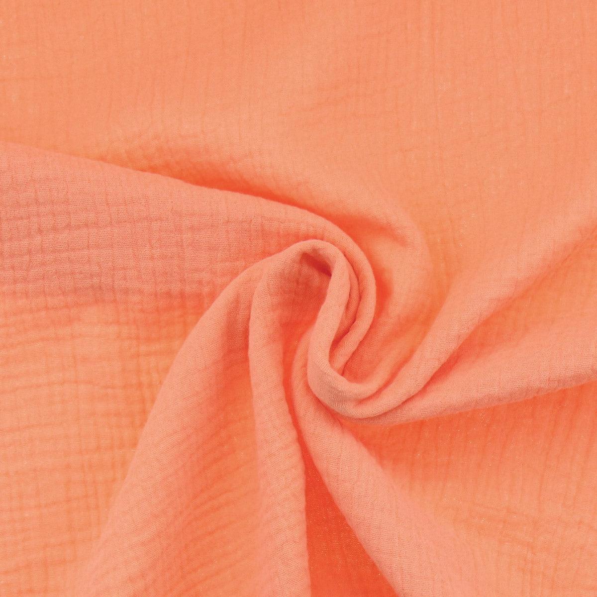 Cotton - Orangeade Double Gauze Fabric