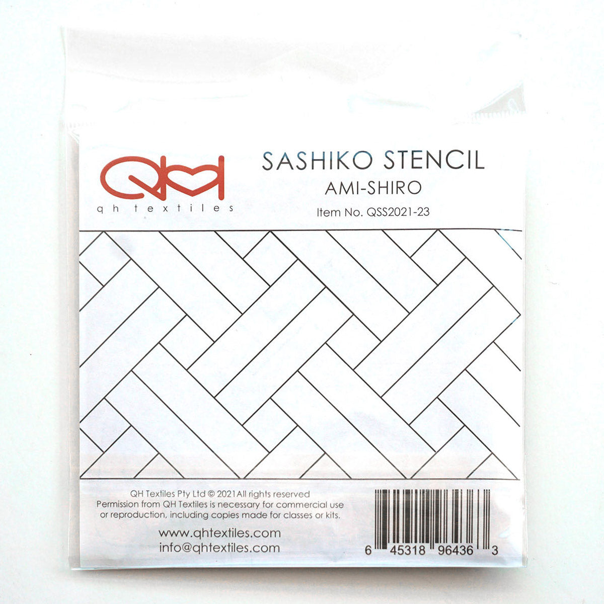 Set of 2 templates for Sashiko Stencil - Friend -shiro