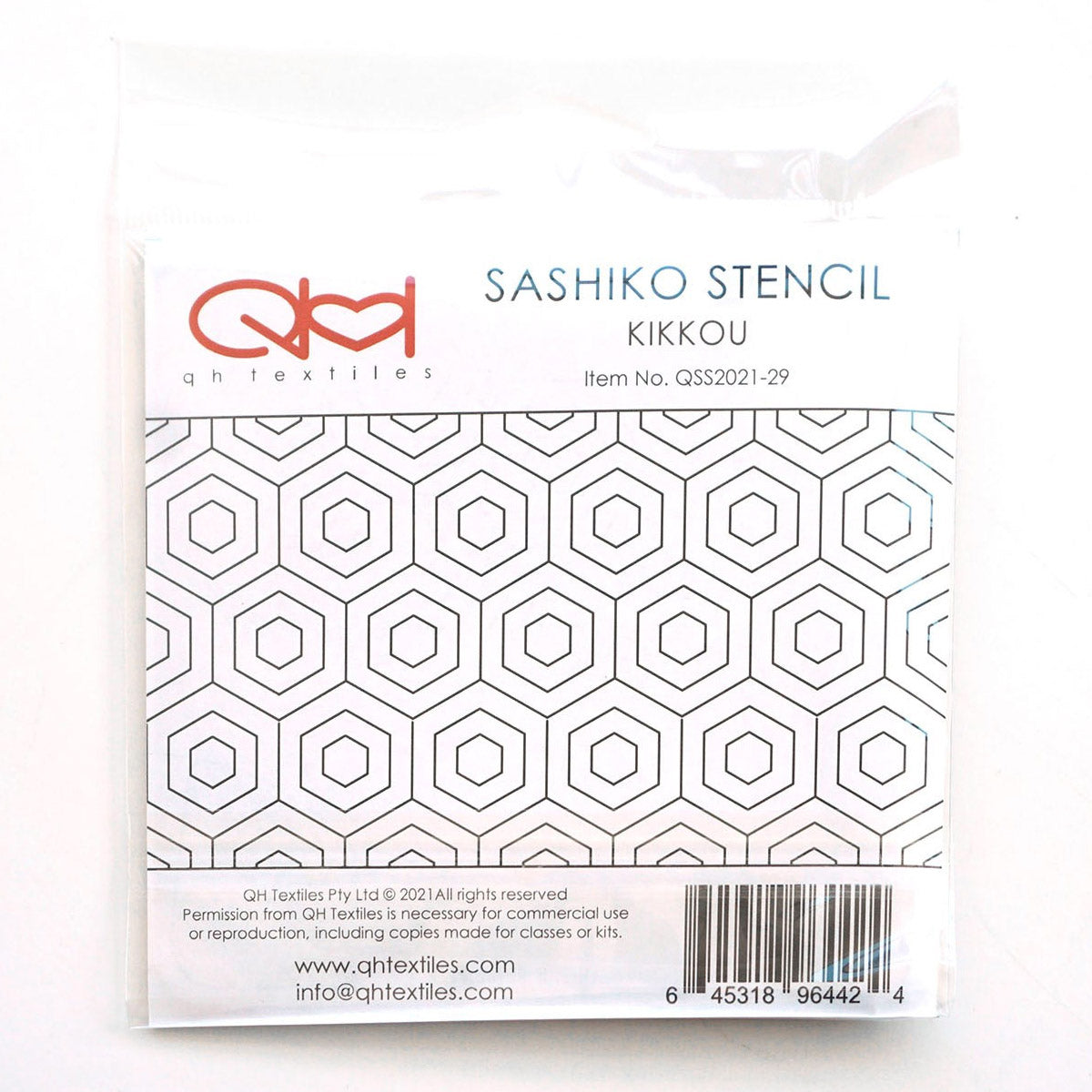 Set of 2 templates for Sashiko Stencil - Kikkou