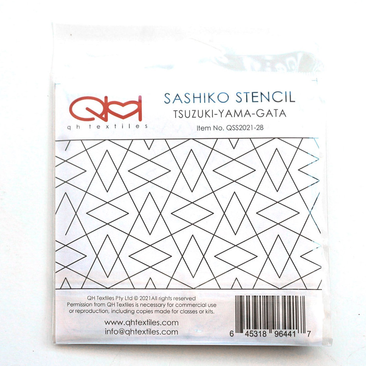 Set de 2 gabarits pour sashiko stencil - Tsuzuki-Yama-Gata