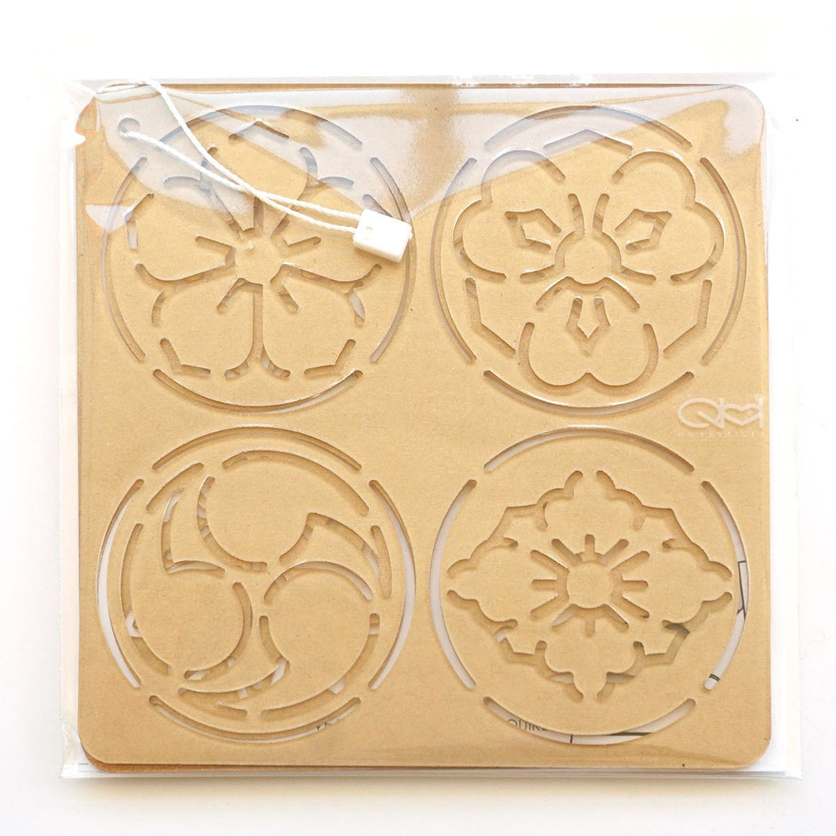 Set de 2 gabarits pour sashiko stencil - Ka-mon