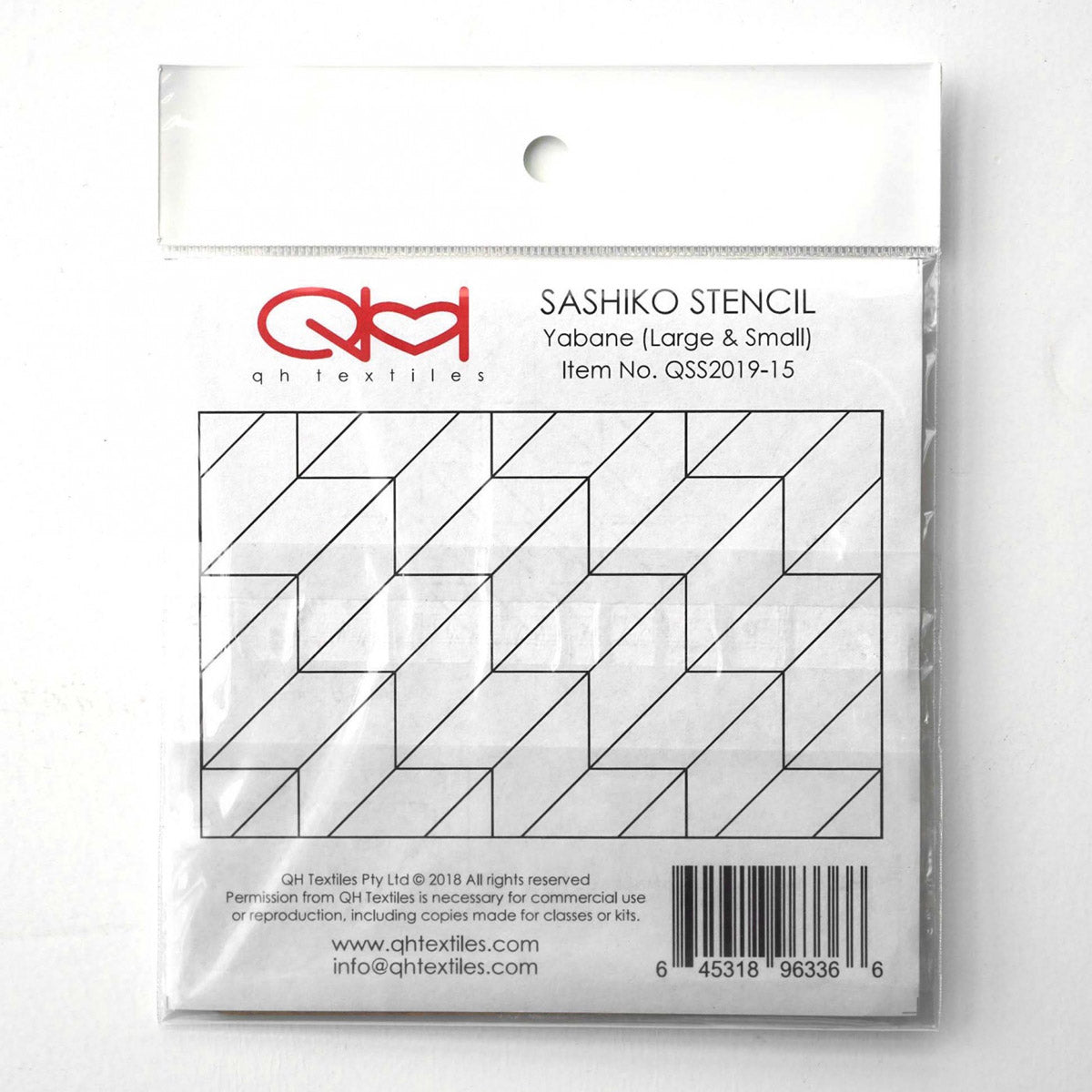 Set of 2 templates for Sashiko Stencil - Yabane