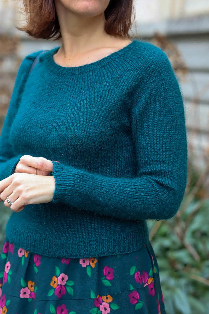 Knitting pattern - DK Pink Pull - Lise Tailor