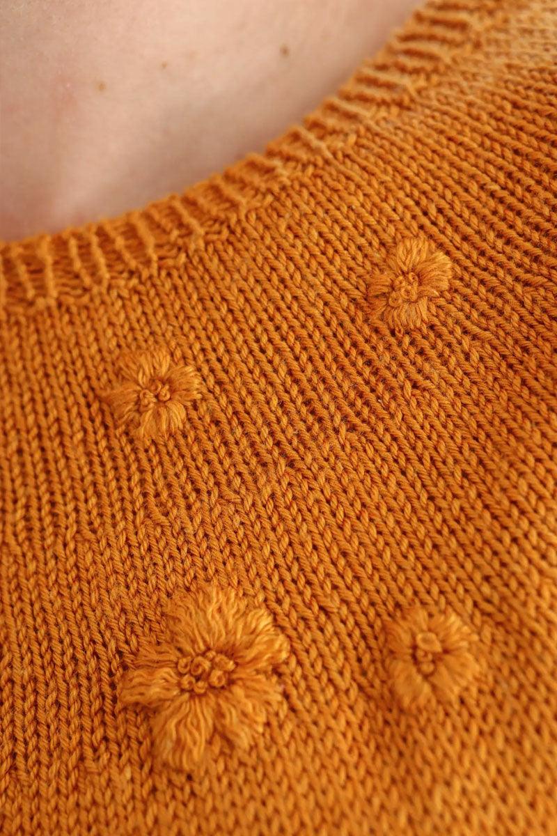 Strickmuster - rosa Pullover - Lise Schneider