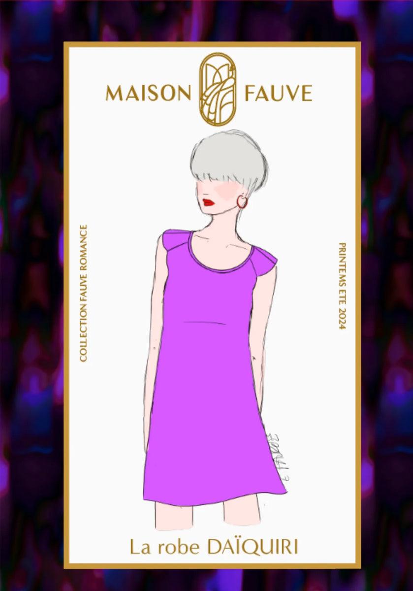 Daïquiri dress pattern - Fauve house