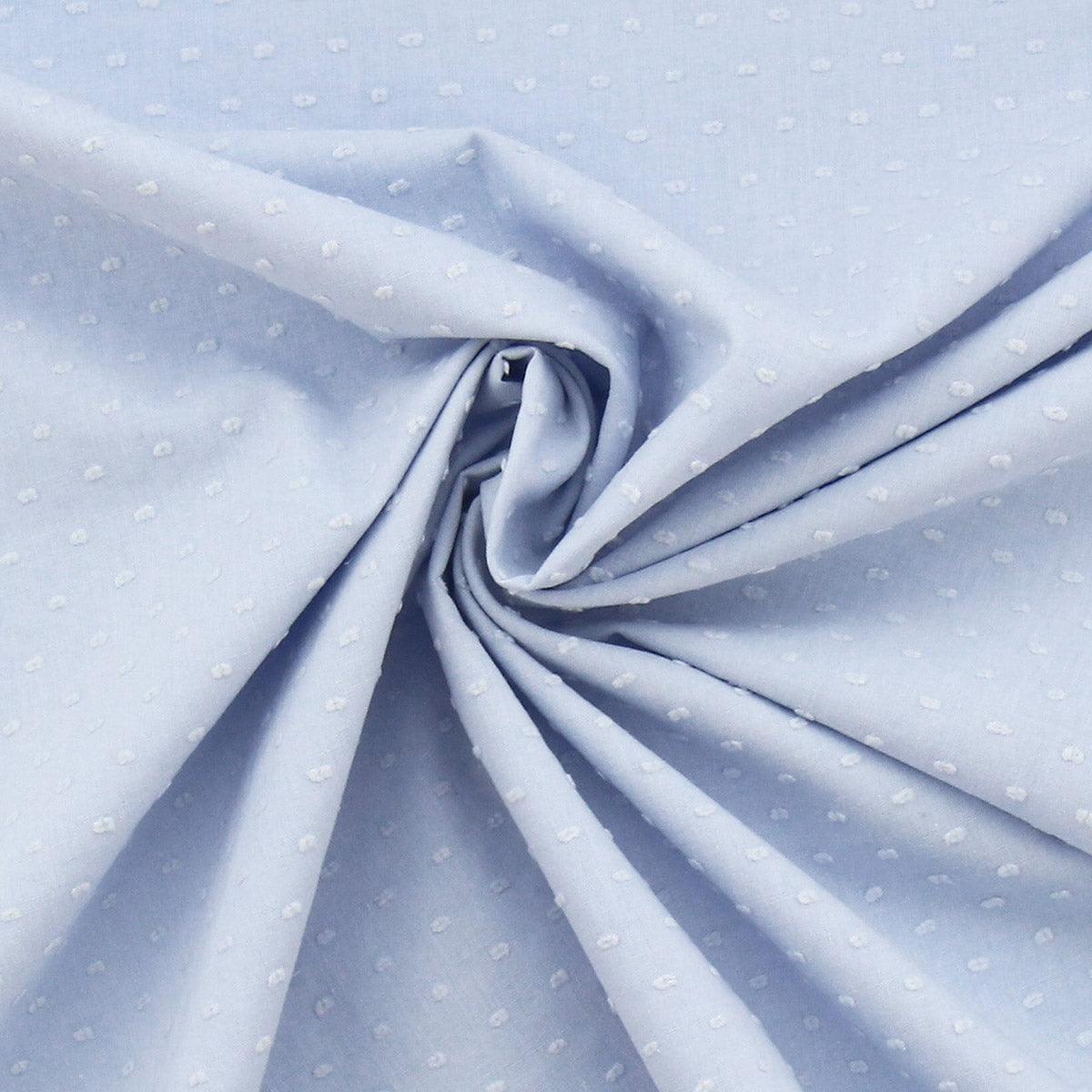 Plumetis cotton fabric - lavender