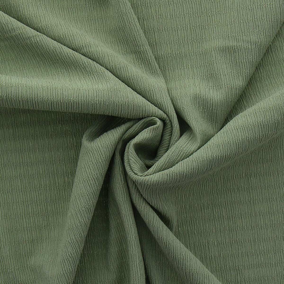 Crépon fabric - Khaki