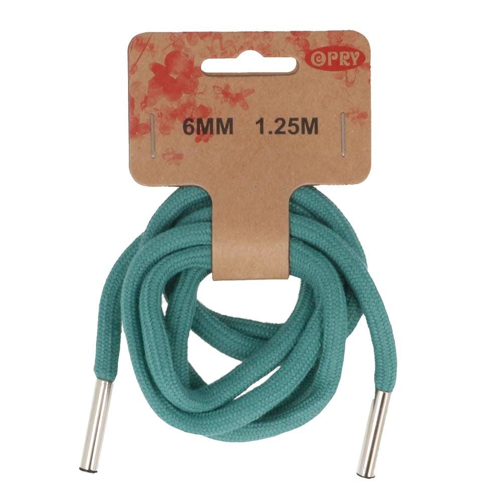 Sweet cord with tips - Pacific blue