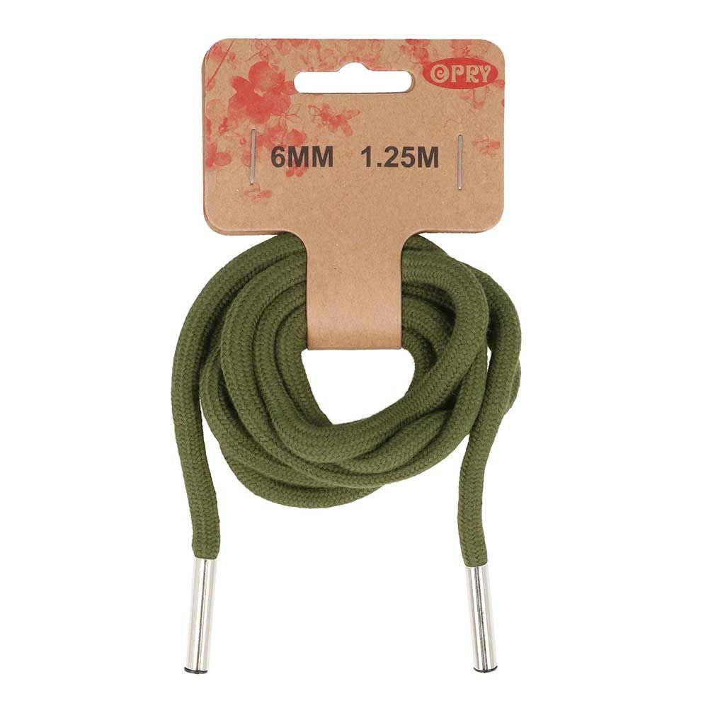 Sweet cord with tips - khaki