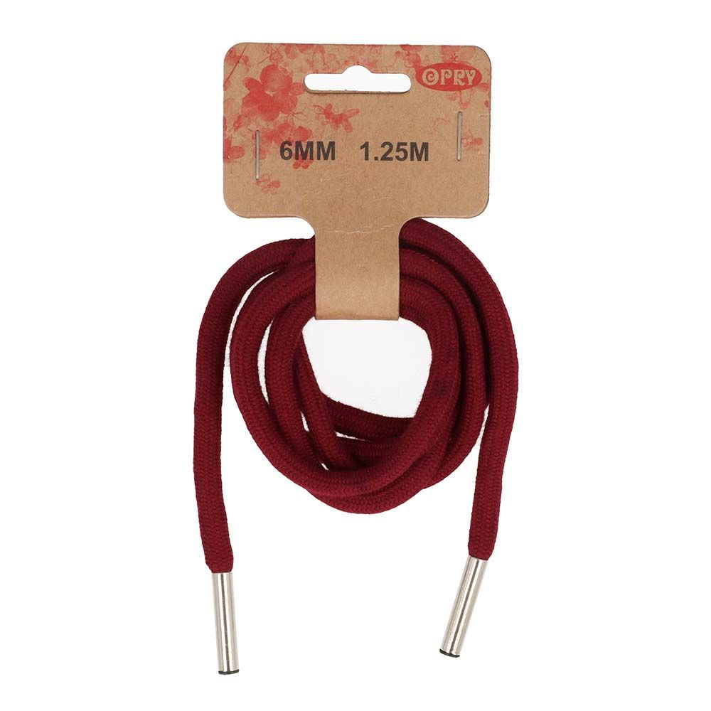 Sweet cord with tips - Dark red